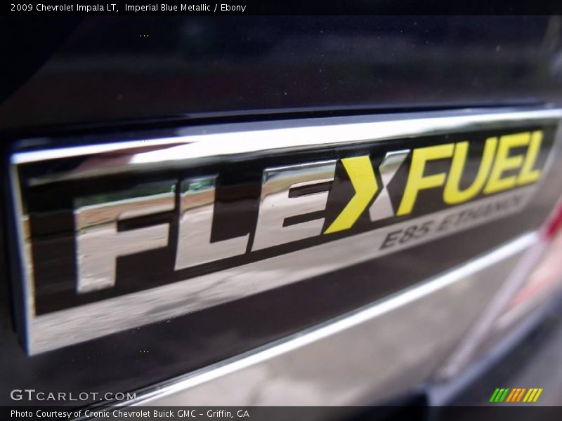 Imperial Blue Metallic / Ebony 2009 Chevrolet Impala LT