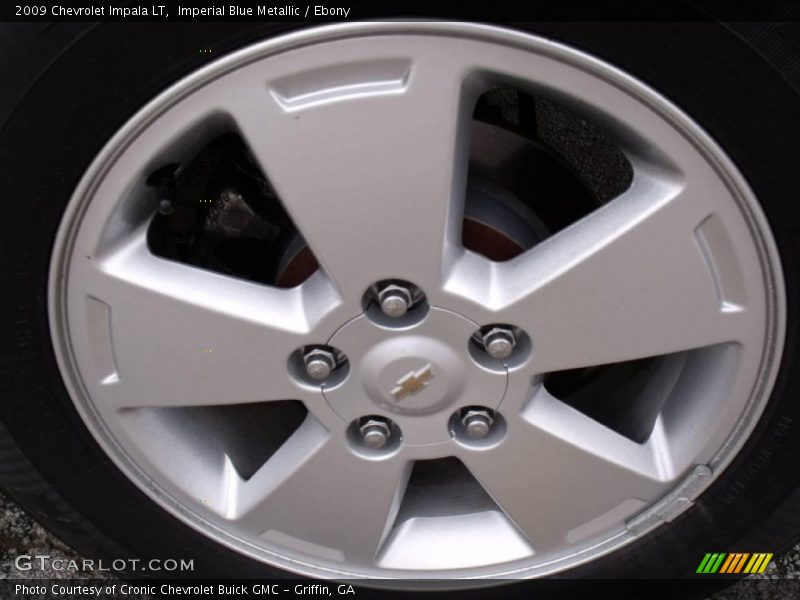 Imperial Blue Metallic / Ebony 2009 Chevrolet Impala LT