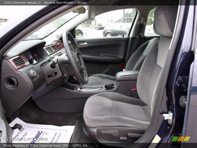Imperial Blue Metallic / Ebony 2009 Chevrolet Impala LT