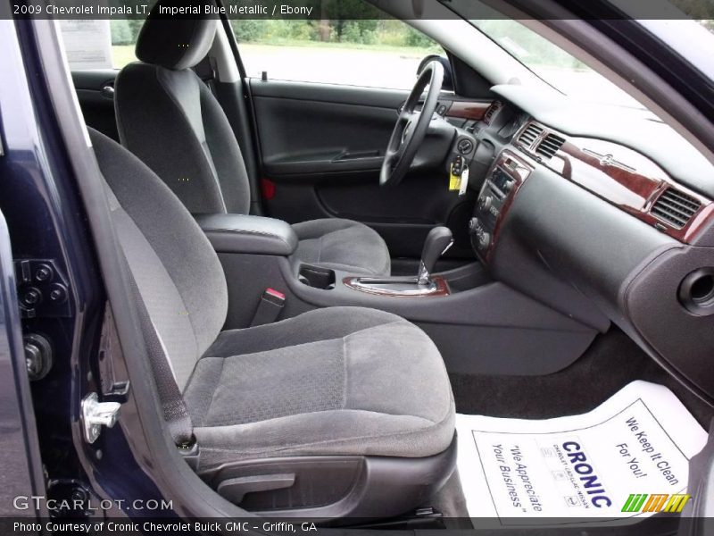 Imperial Blue Metallic / Ebony 2009 Chevrolet Impala LT