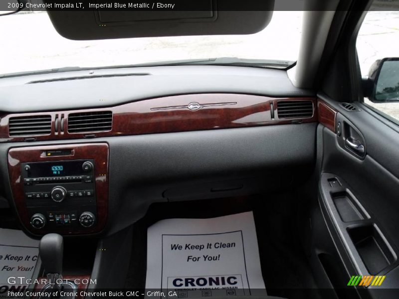 Imperial Blue Metallic / Ebony 2009 Chevrolet Impala LT