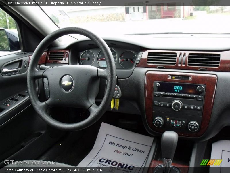 Imperial Blue Metallic / Ebony 2009 Chevrolet Impala LT
