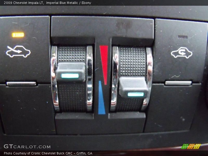 Imperial Blue Metallic / Ebony 2009 Chevrolet Impala LT