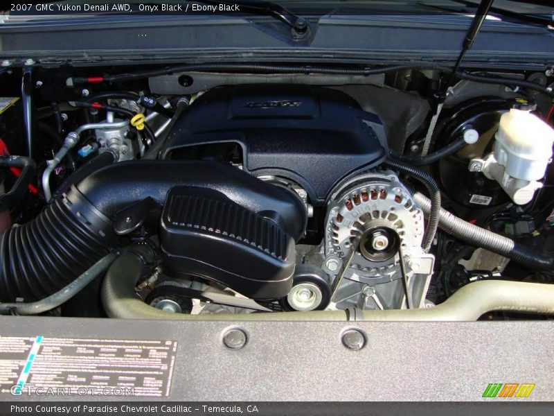 Onyx Black / Ebony Black 2007 GMC Yukon Denali AWD