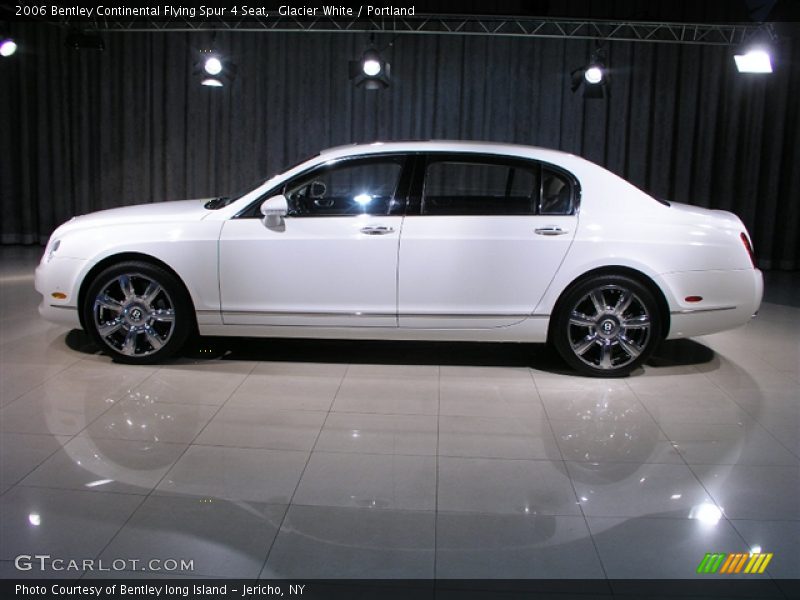 Glacier White / Portland 2006 Bentley Continental Flying Spur 4 Seat