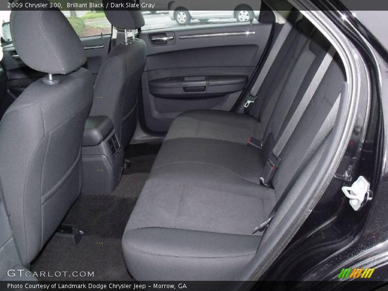 Brilliant Black / Dark Slate Gray 2009 Chrysler 300