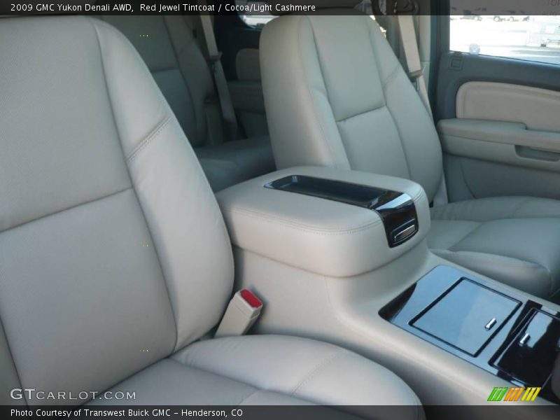 Red Jewel Tintcoat / Cocoa/Light Cashmere 2009 GMC Yukon Denali AWD