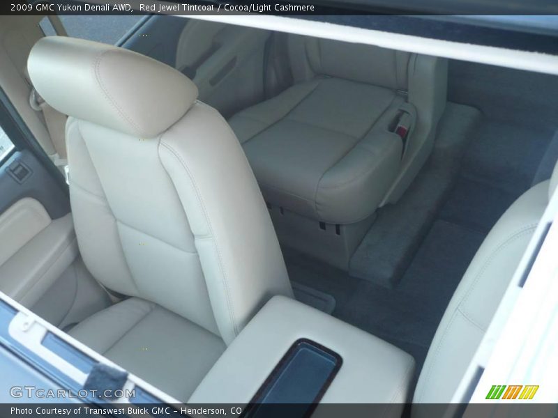 Red Jewel Tintcoat / Cocoa/Light Cashmere 2009 GMC Yukon Denali AWD