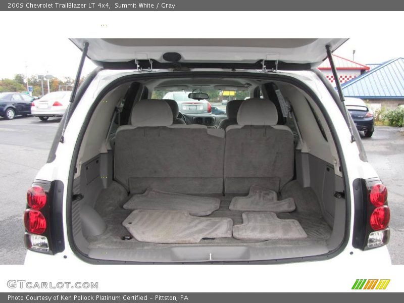 Summit White / Gray 2009 Chevrolet TrailBlazer LT 4x4