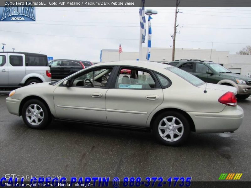 Gold Ash Metallic / Medium/Dark Pebble Beige 2006 Ford Taurus SEL