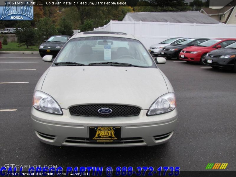 Gold Ash Metallic / Medium/Dark Pebble Beige 2006 Ford Taurus SEL