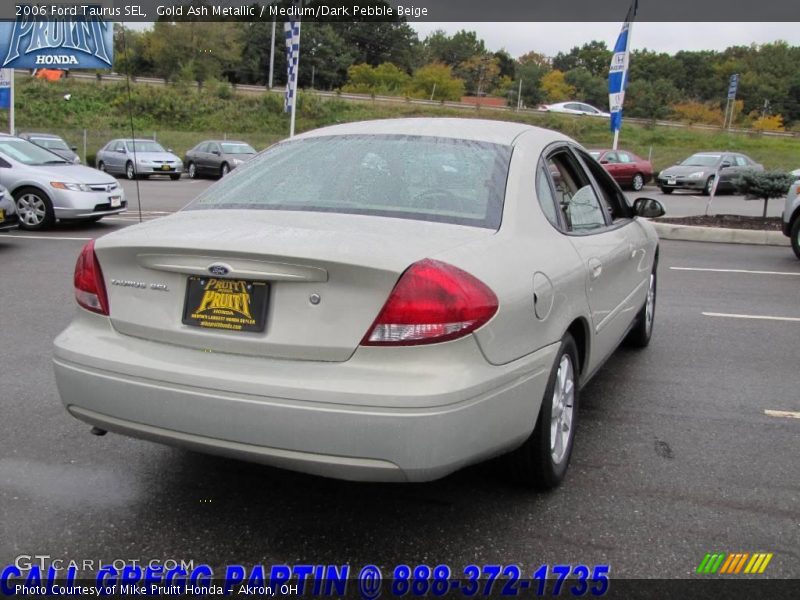 Gold Ash Metallic / Medium/Dark Pebble Beige 2006 Ford Taurus SEL