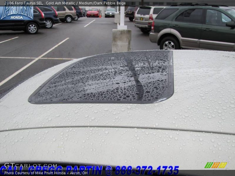 Gold Ash Metallic / Medium/Dark Pebble Beige 2006 Ford Taurus SEL