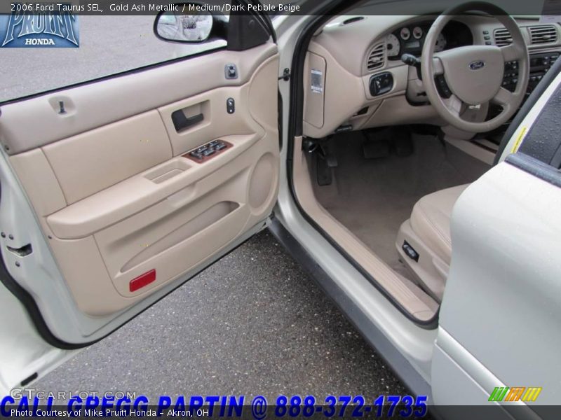 Gold Ash Metallic / Medium/Dark Pebble Beige 2006 Ford Taurus SEL