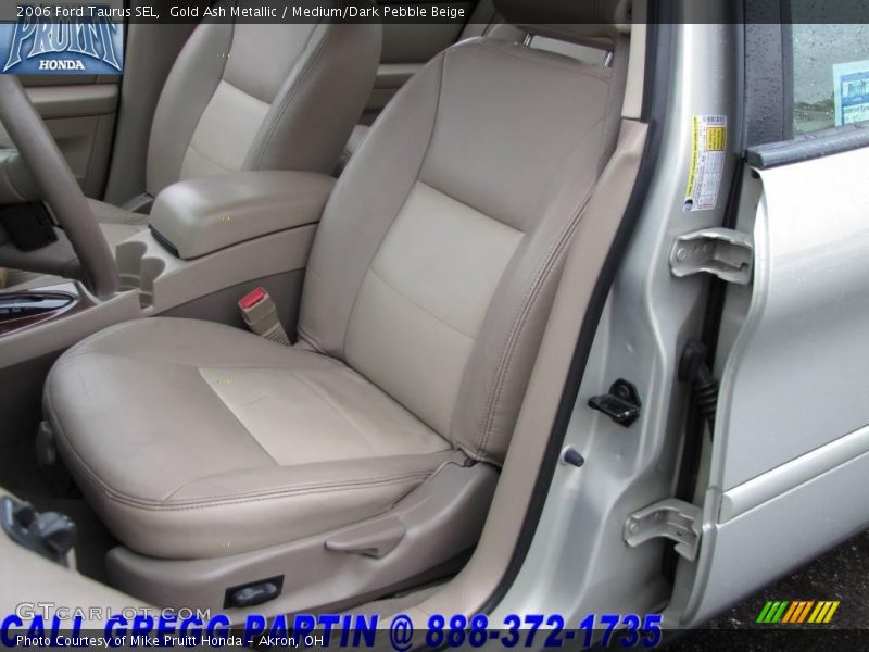 Gold Ash Metallic / Medium/Dark Pebble Beige 2006 Ford Taurus SEL