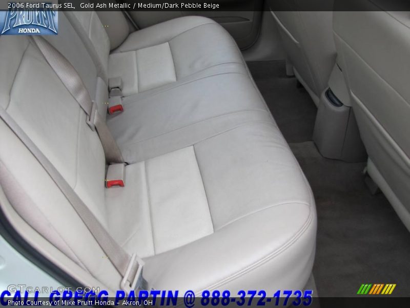 Gold Ash Metallic / Medium/Dark Pebble Beige 2006 Ford Taurus SEL