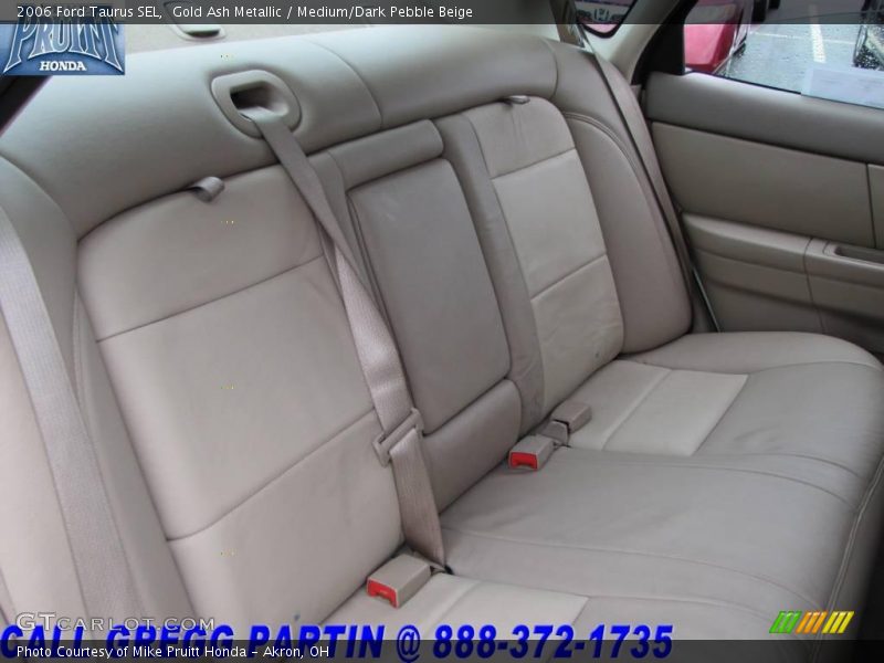 Gold Ash Metallic / Medium/Dark Pebble Beige 2006 Ford Taurus SEL