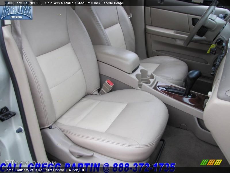Gold Ash Metallic / Medium/Dark Pebble Beige 2006 Ford Taurus SEL