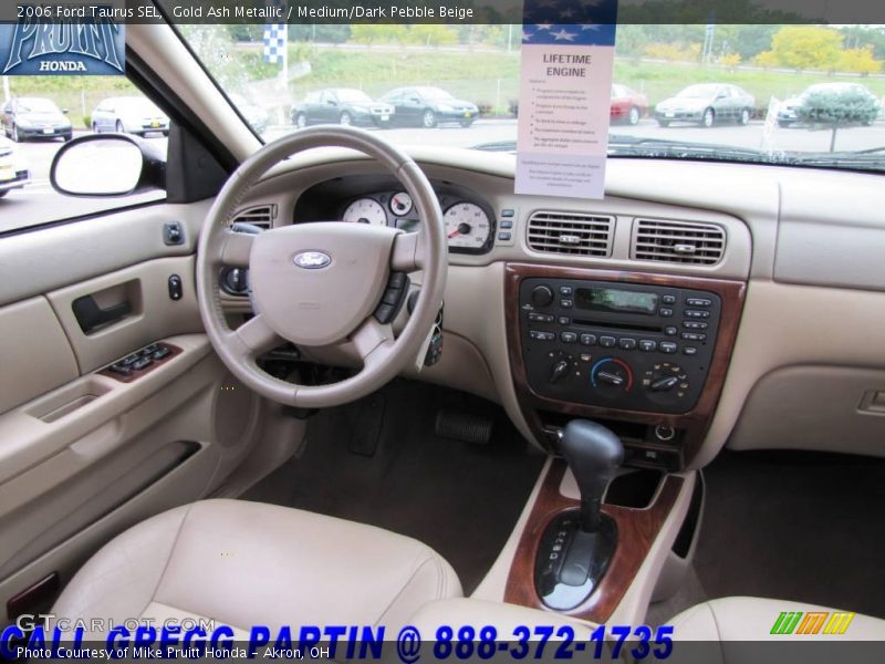 Gold Ash Metallic / Medium/Dark Pebble Beige 2006 Ford Taurus SEL