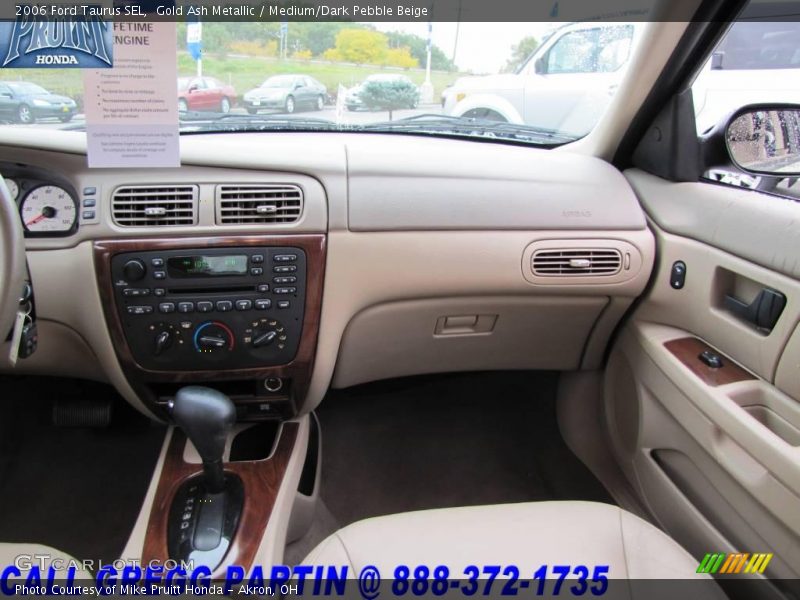 Gold Ash Metallic / Medium/Dark Pebble Beige 2006 Ford Taurus SEL
