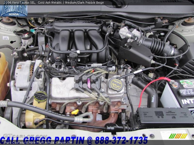 Gold Ash Metallic / Medium/Dark Pebble Beige 2006 Ford Taurus SEL