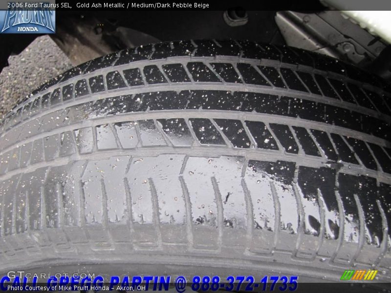 Gold Ash Metallic / Medium/Dark Pebble Beige 2006 Ford Taurus SEL