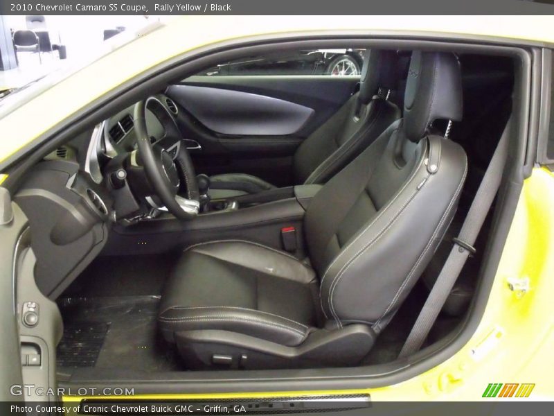 Rally Yellow / Black 2010 Chevrolet Camaro SS Coupe