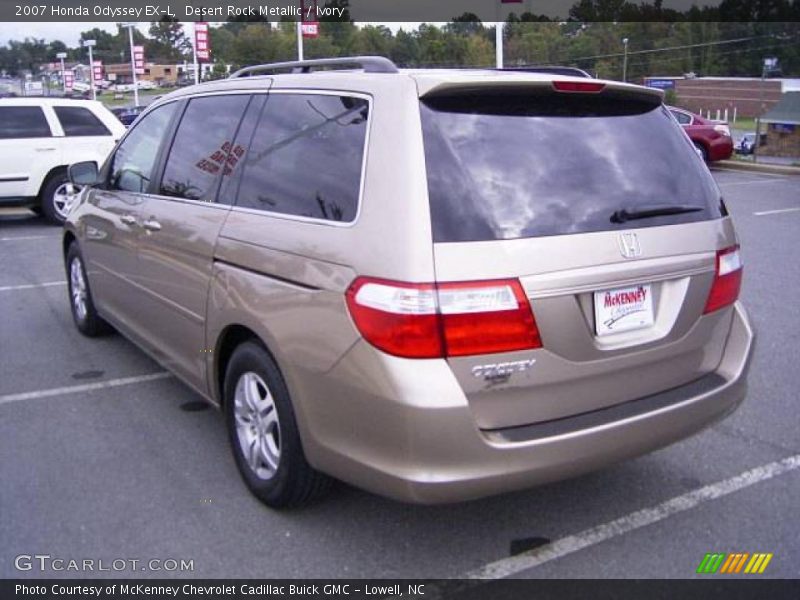 Desert Rock Metallic / Ivory 2007 Honda Odyssey EX-L