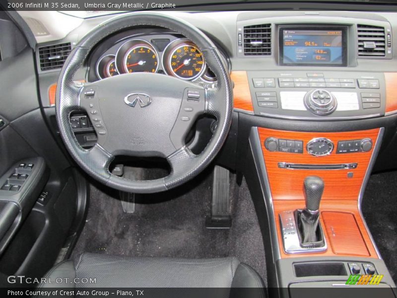Umbria Gray Metallic / Graphite 2006 Infiniti M 35 Sedan