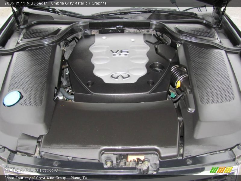Umbria Gray Metallic / Graphite 2006 Infiniti M 35 Sedan
