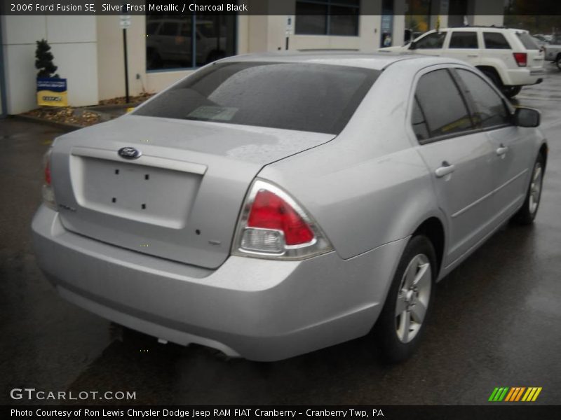 Silver Frost Metallic / Charcoal Black 2006 Ford Fusion SE