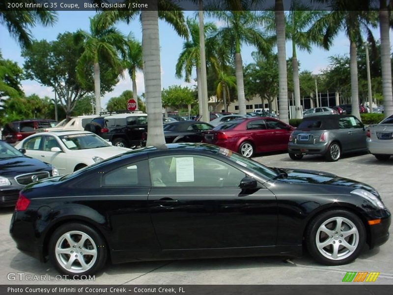 Black Obsidian / Stone 2006 Infiniti G 35 Coupe
