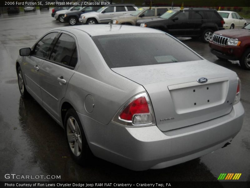 Silver Frost Metallic / Charcoal Black 2006 Ford Fusion SE