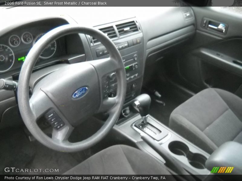 Silver Frost Metallic / Charcoal Black 2006 Ford Fusion SE