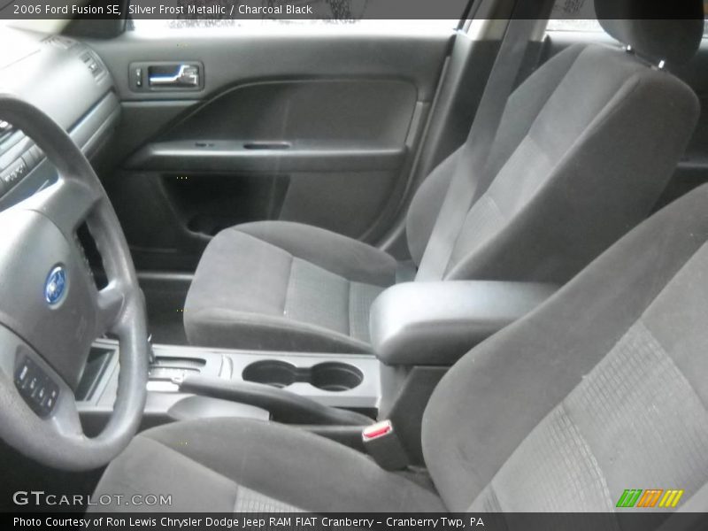Silver Frost Metallic / Charcoal Black 2006 Ford Fusion SE