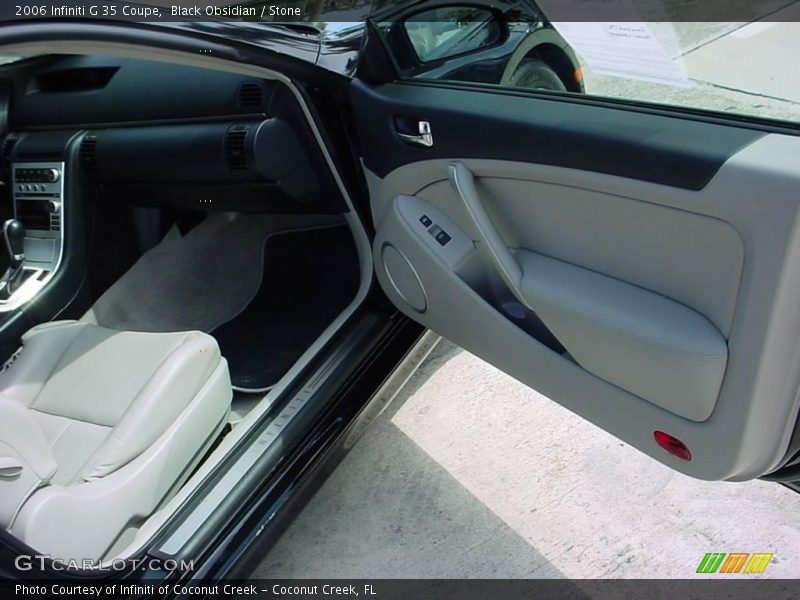 Black Obsidian / Stone 2006 Infiniti G 35 Coupe