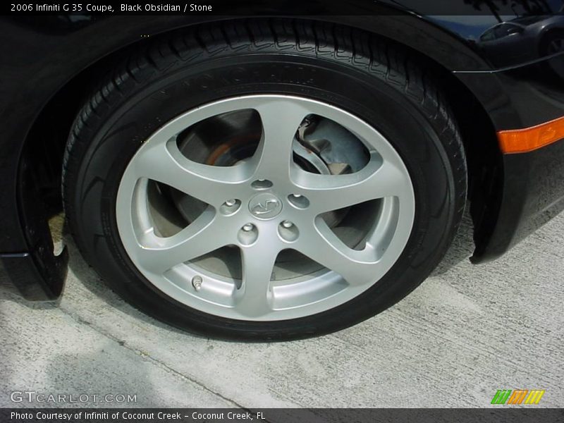 Black Obsidian / Stone 2006 Infiniti G 35 Coupe