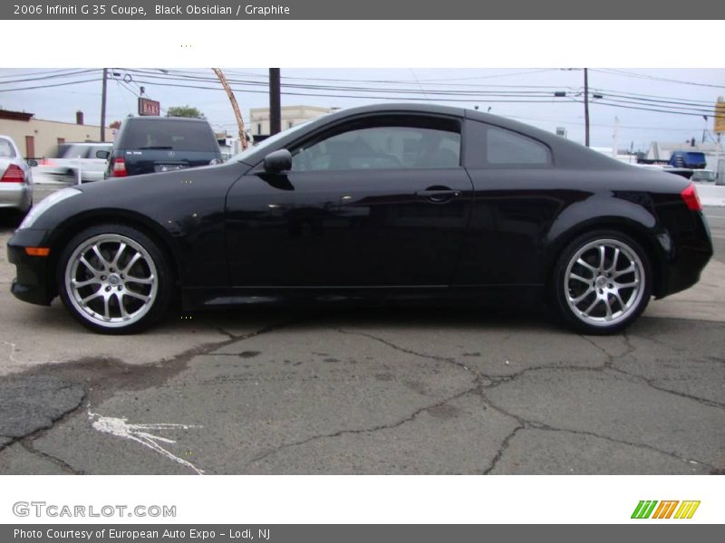 Black Obsidian / Graphite 2006 Infiniti G 35 Coupe