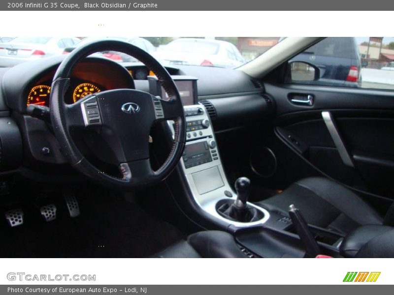 Black Obsidian / Graphite 2006 Infiniti G 35 Coupe