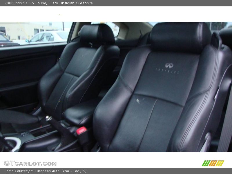 Black Obsidian / Graphite 2006 Infiniti G 35 Coupe