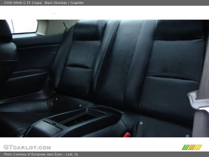 Black Obsidian / Graphite 2006 Infiniti G 35 Coupe