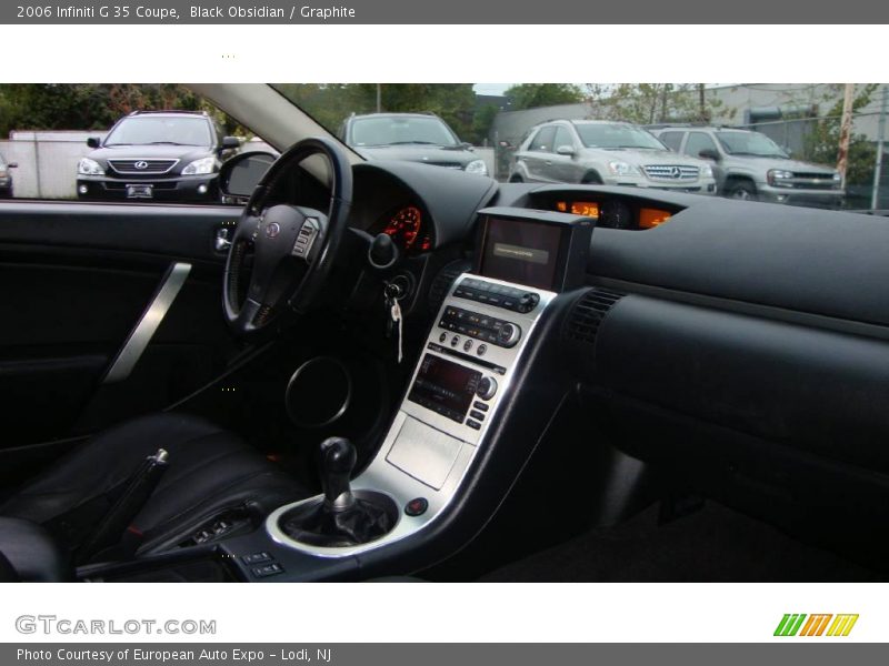 Black Obsidian / Graphite 2006 Infiniti G 35 Coupe