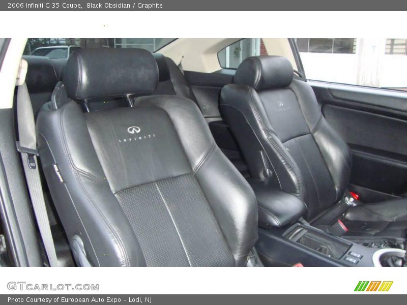 Black Obsidian / Graphite 2006 Infiniti G 35 Coupe