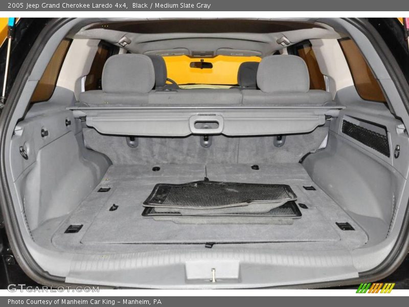 Black / Medium Slate Gray 2005 Jeep Grand Cherokee Laredo 4x4
