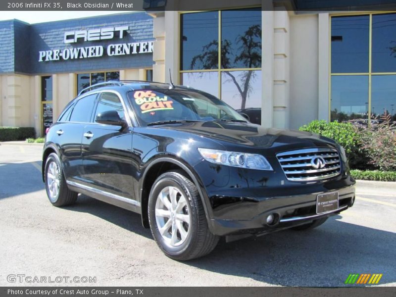 Black Obsidian / Wheat 2006 Infiniti FX 35