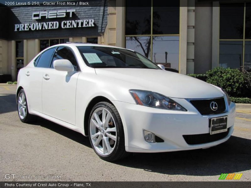 Glacier Frost Mica / Black 2006 Lexus IS 250