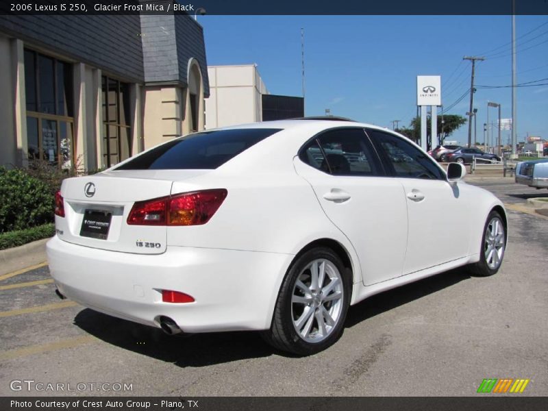 Glacier Frost Mica / Black 2006 Lexus IS 250