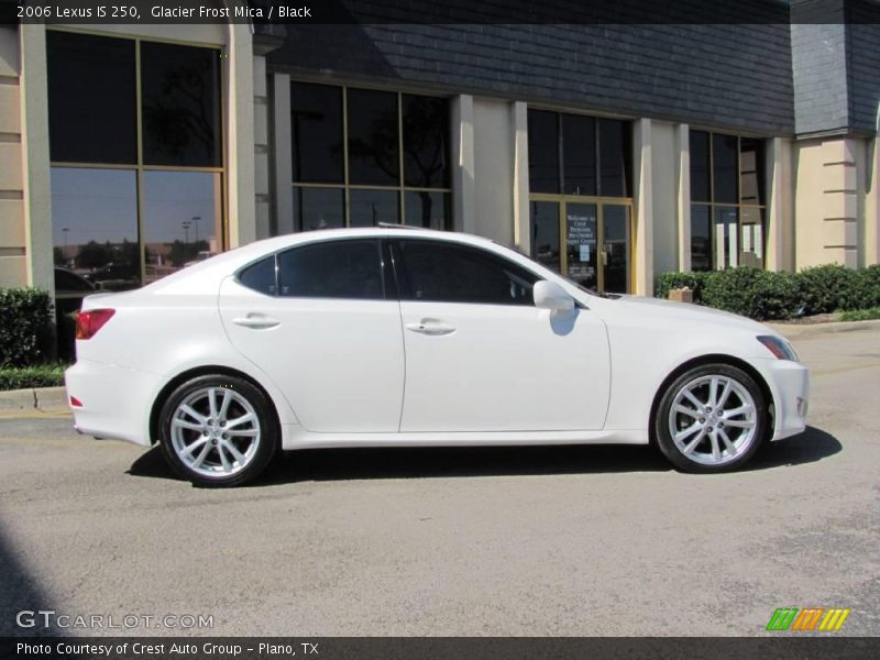 Glacier Frost Mica / Black 2006 Lexus IS 250