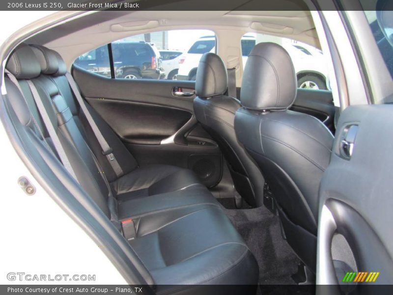 Glacier Frost Mica / Black 2006 Lexus IS 250