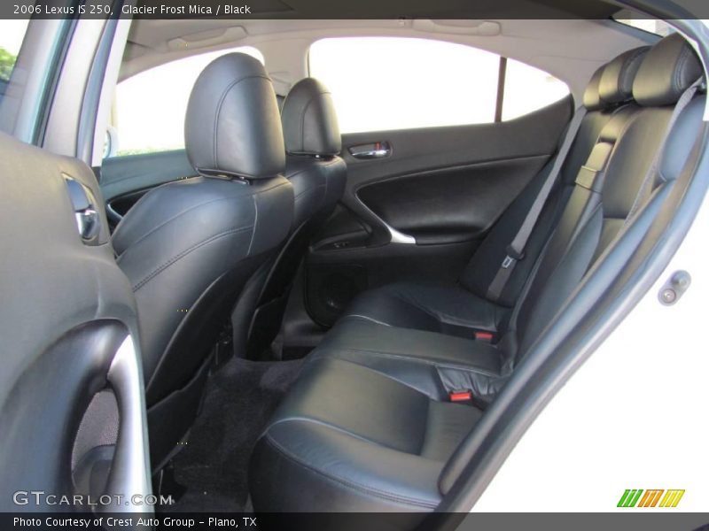 Glacier Frost Mica / Black 2006 Lexus IS 250